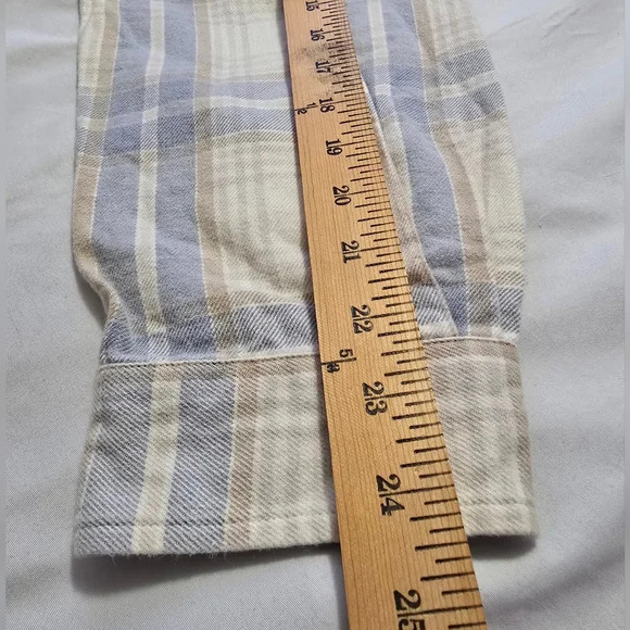 JOHN ELLIOTT Hemi Oversized Shirt Tapanga Check. Size 4/XL - Picture 5 of 10